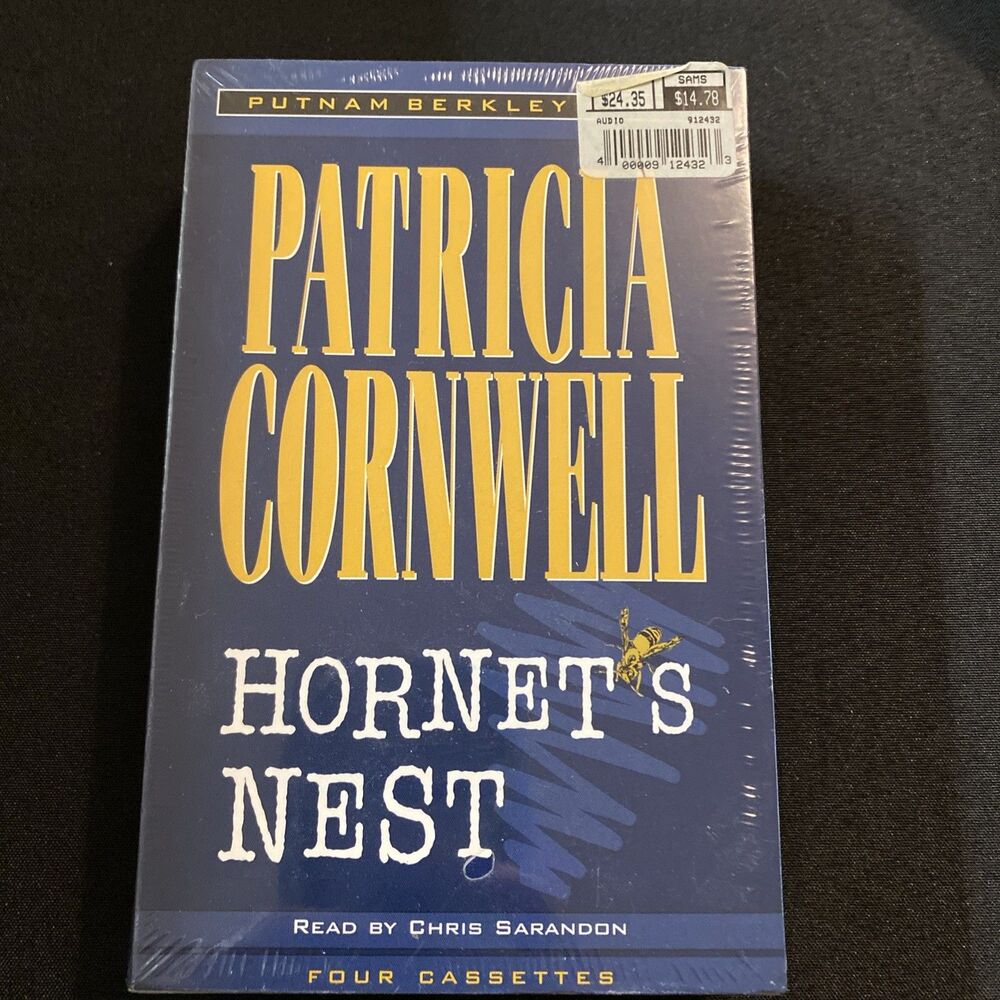 Hornet's Nest by Patricia Cornwell (1997, Audio Cassette)